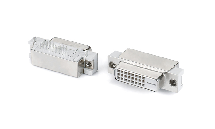 DVI24+1白色短柱鉚合帶屏蔽(H2.26) VAF25L-92SN-C81P3
