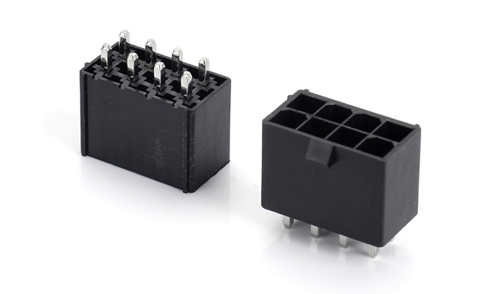 ATX POWER 2X4 180度 實(shí)心PIN APF08T-1100-1TP3